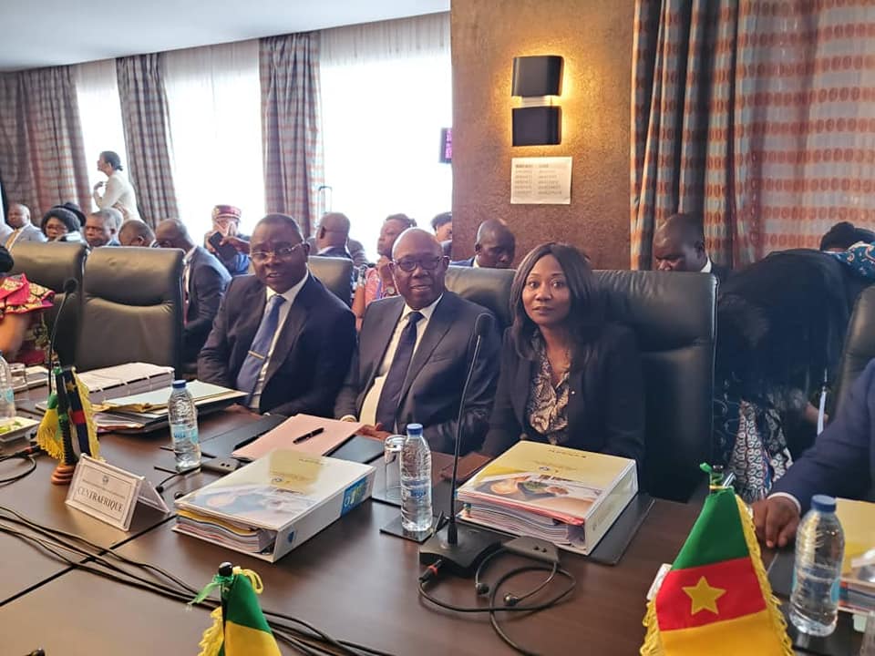 34e SESSION ORDINAIRE DU CONSEIL DES MINISTRES DE L’UNION ECONOMIQUE D’AFRIQUE CENTRALE : LE TRIO-MINISTERIEL DONDRA, MOLOUA ET BAÏPO REPRESENTE LA RCA