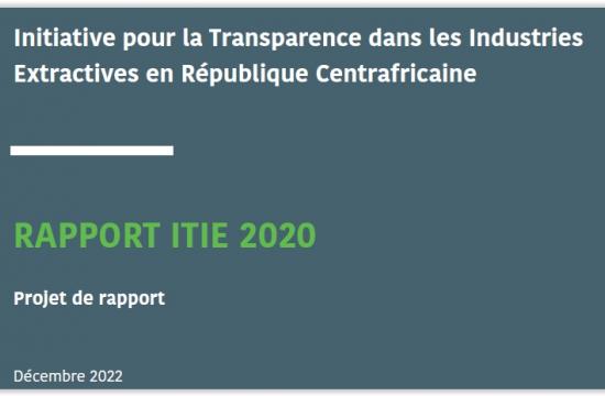 Le Rapport ITIE-RCA